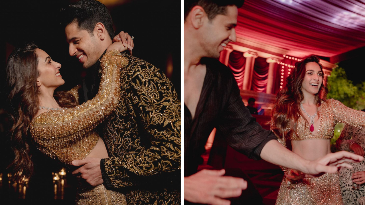 Kiara Advani, Sidharth Malhotra's sangeet