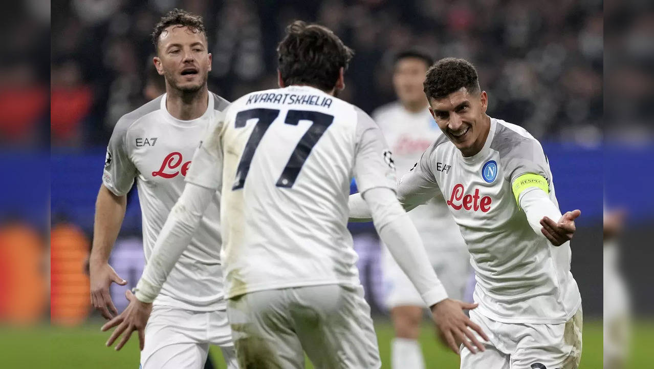 Npaoli beat Frankfurt in Champions League