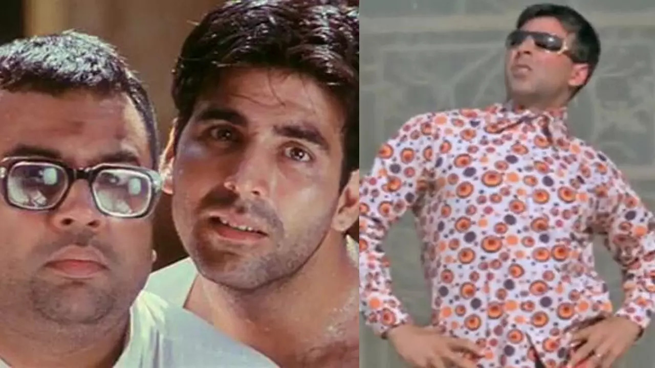 Akshay Kumar's stills from Hera Pheri