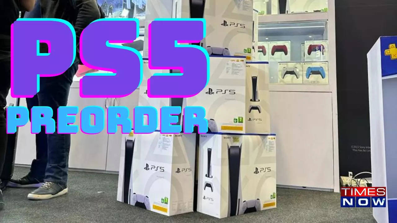 Playstation 5 pre store order stock