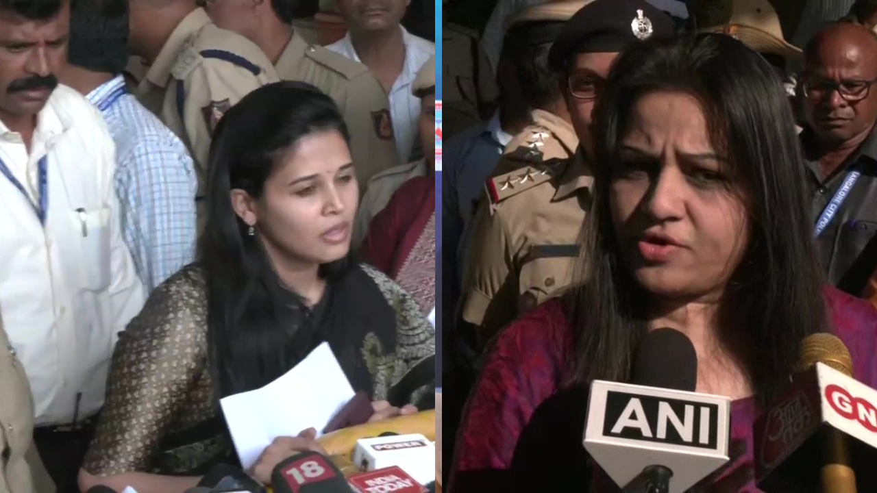 IAS officer Rohini Sindhuri (L) vs IPS officer D Roopa (R)