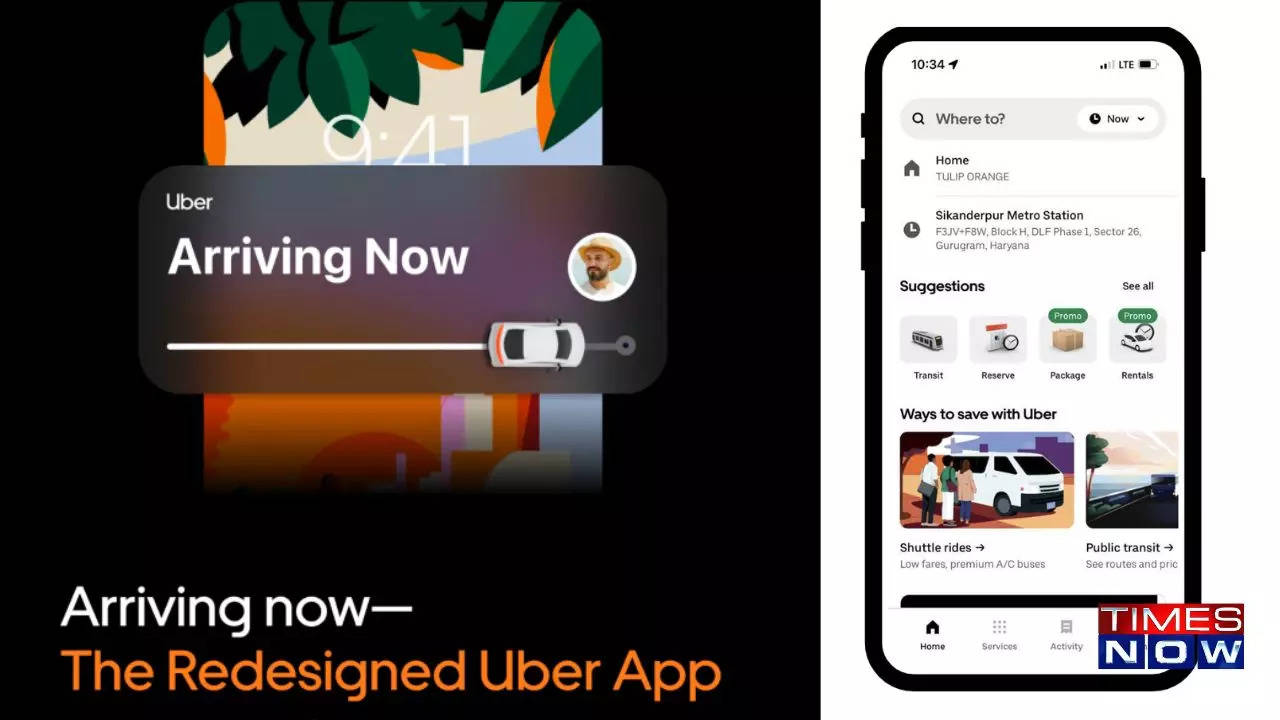 Uber app gets a redesign, supports Dynamic Island on iPhones, New Homscreen, Customisations and more