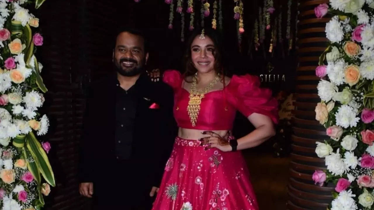 Maanvi Gagroo and Kumar Varus post wedding party