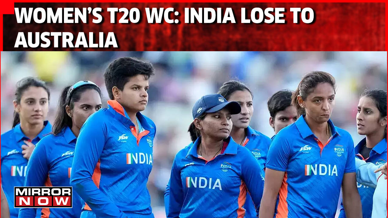 Women's T20 World Cup | India Lose To Australia By 5 Runs In Semi ...