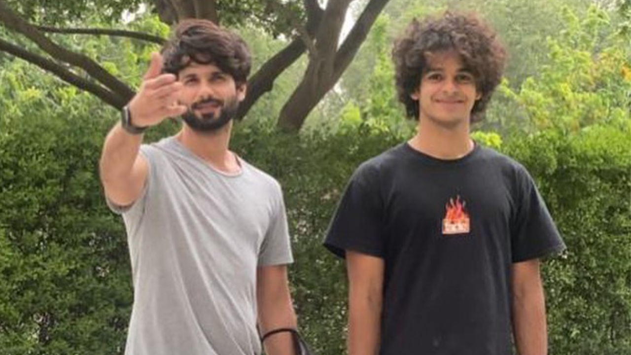 Ishaan Khatter shares birthday wish for brother Shahid Kapoor