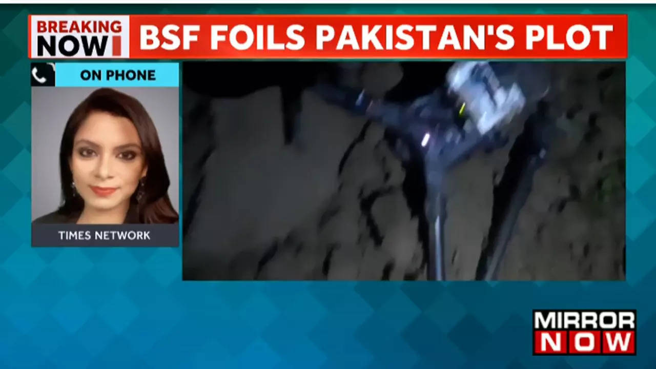 Drone shot down BSF Pak