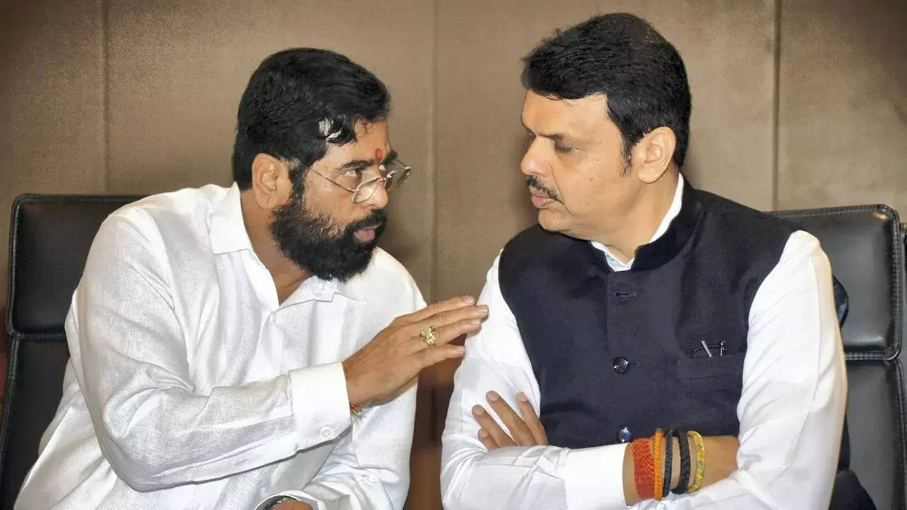 ​Eknath Shinde​ and Devendra Fadnavis