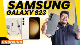 Samsung Galaxy S23 I Unboxing First Impression I Gadget Times