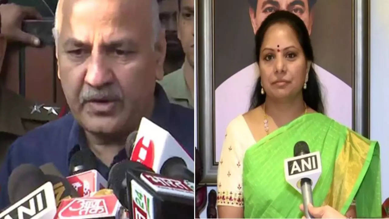 Delhi Deputy CM Manish Sisodia was produced before the Rouse Avenue Court by the CBI today