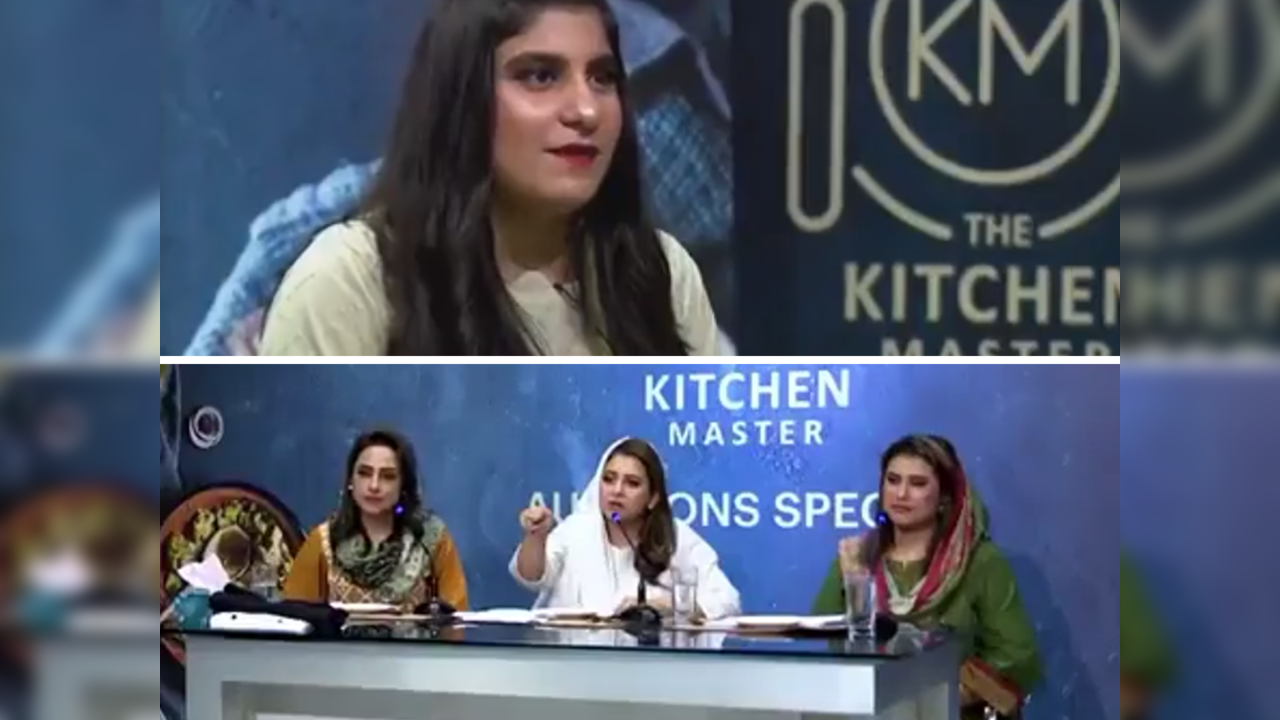 Pakistani cooking show contestant