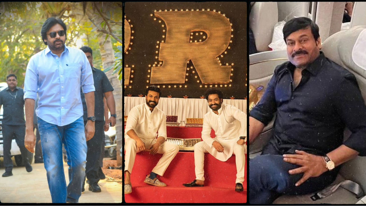 Pawan Kalya, Ram Charan, Jr NTR, Chiranjeevi