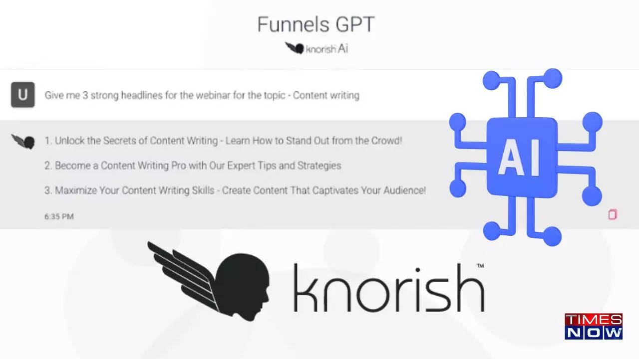 Knorish Unveils Game-Changing FunnelsGPT - The World's First AI-Powered Tool for Content Creators!