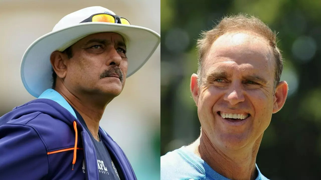 Ravi Shastri two-word response to Matthew Hayden