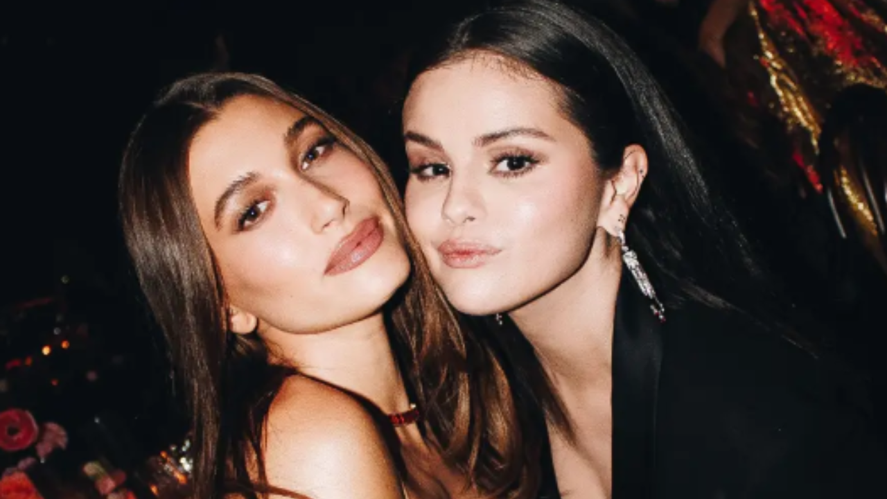 Selena Gomez and Hailey Bieber