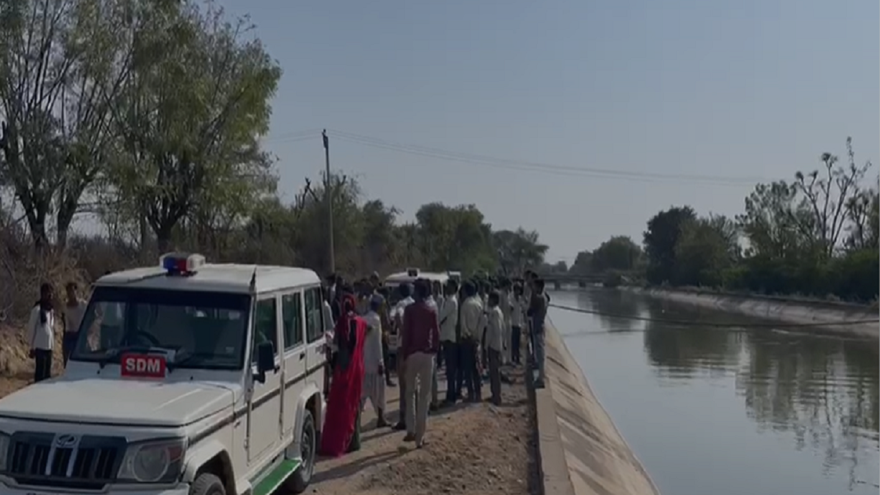 Visual from Jalore canal where seven of a family died by suicide