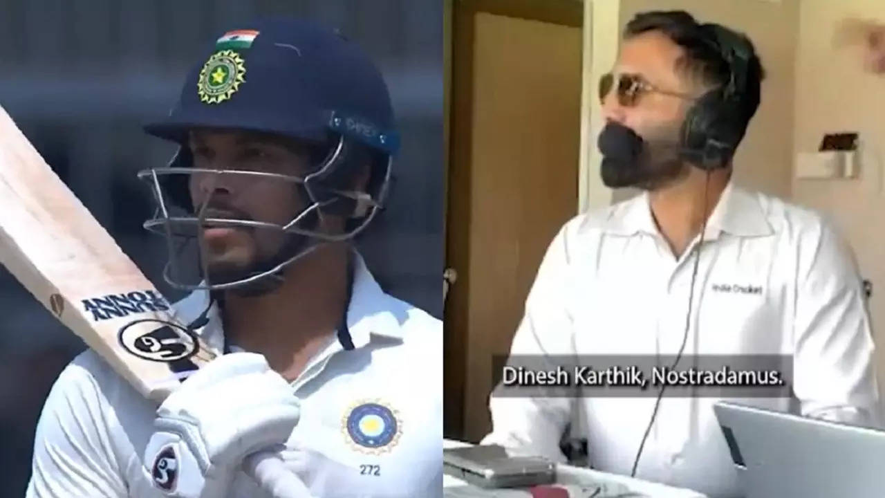 Umesh Yadav Dinesh Karthik six prediction.