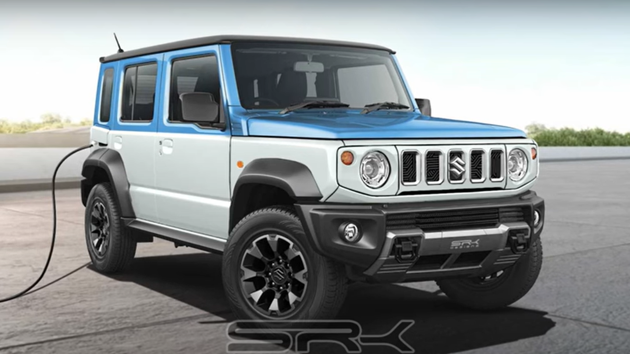 Rendered Maruti Suzuki Jimny EV