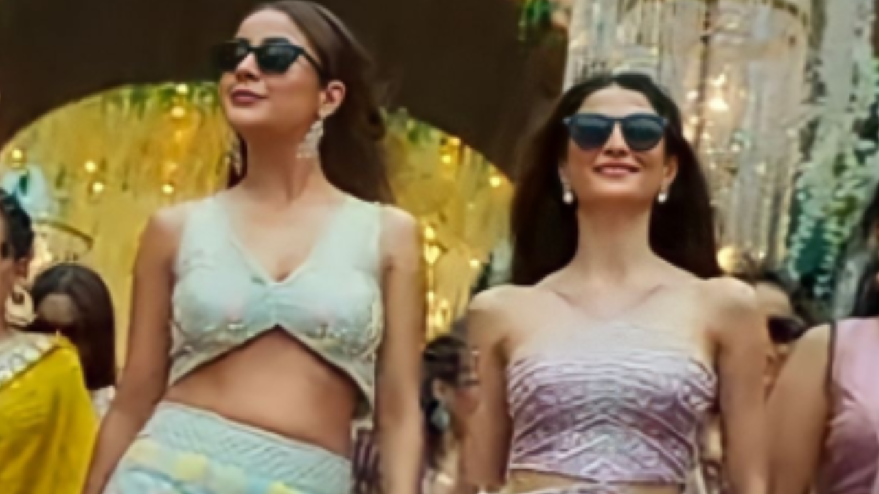 Shehnaaz Gill, Palak Tiwari in Billi Billi song