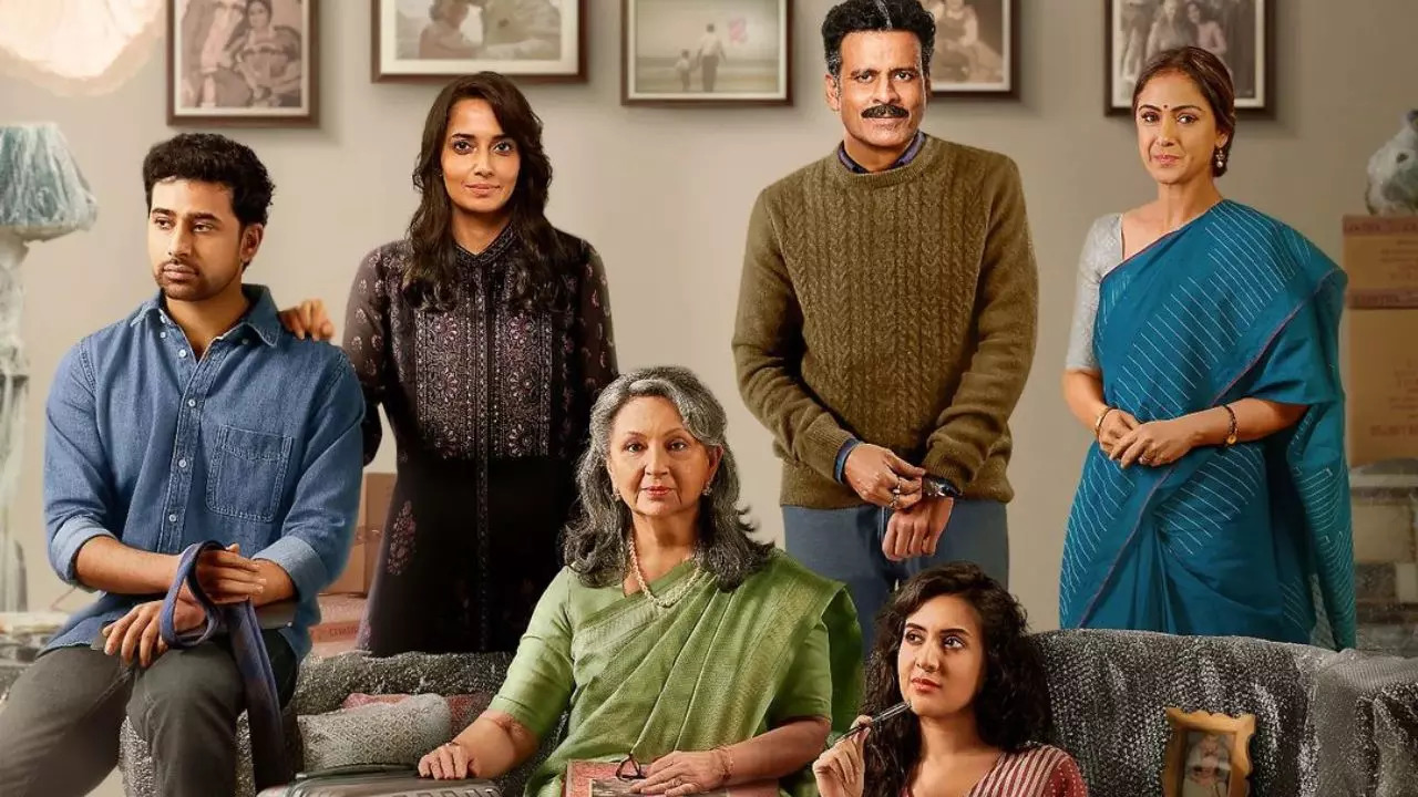 Gulmohar Movie Review: Manoj Bajpayee, Sharmila Tagore star in a moving film