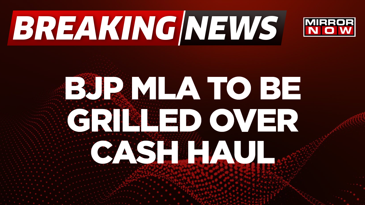 Breaking News Bjp Mlas Son Caught Taking Rs 40 Lakhs Bribe In