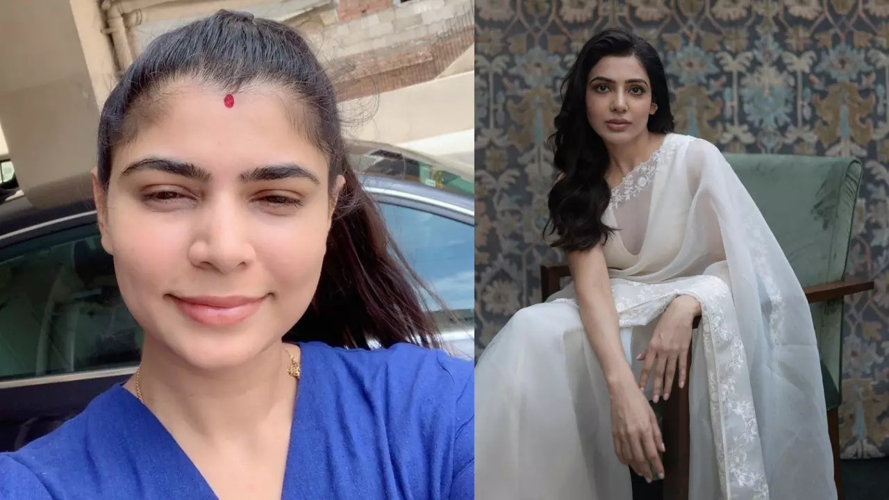 Chinmayi Sripada with Samantha Ruth Prabhu