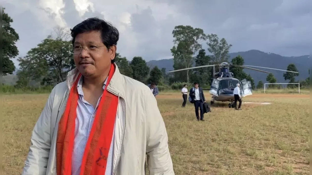 NPP chief Conrad K Sangma