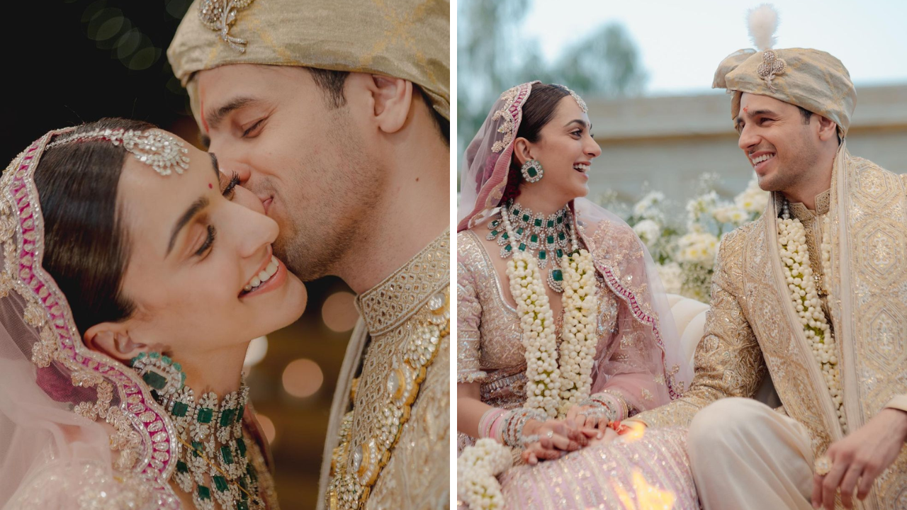 Kiara Advani's makeup artist decodes her nude dewy makeup wedding look