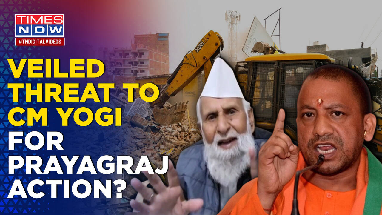 CM Yogi Bulldozes UP Mafia In Prayagraj, But Opposition Irked, Akhilesh