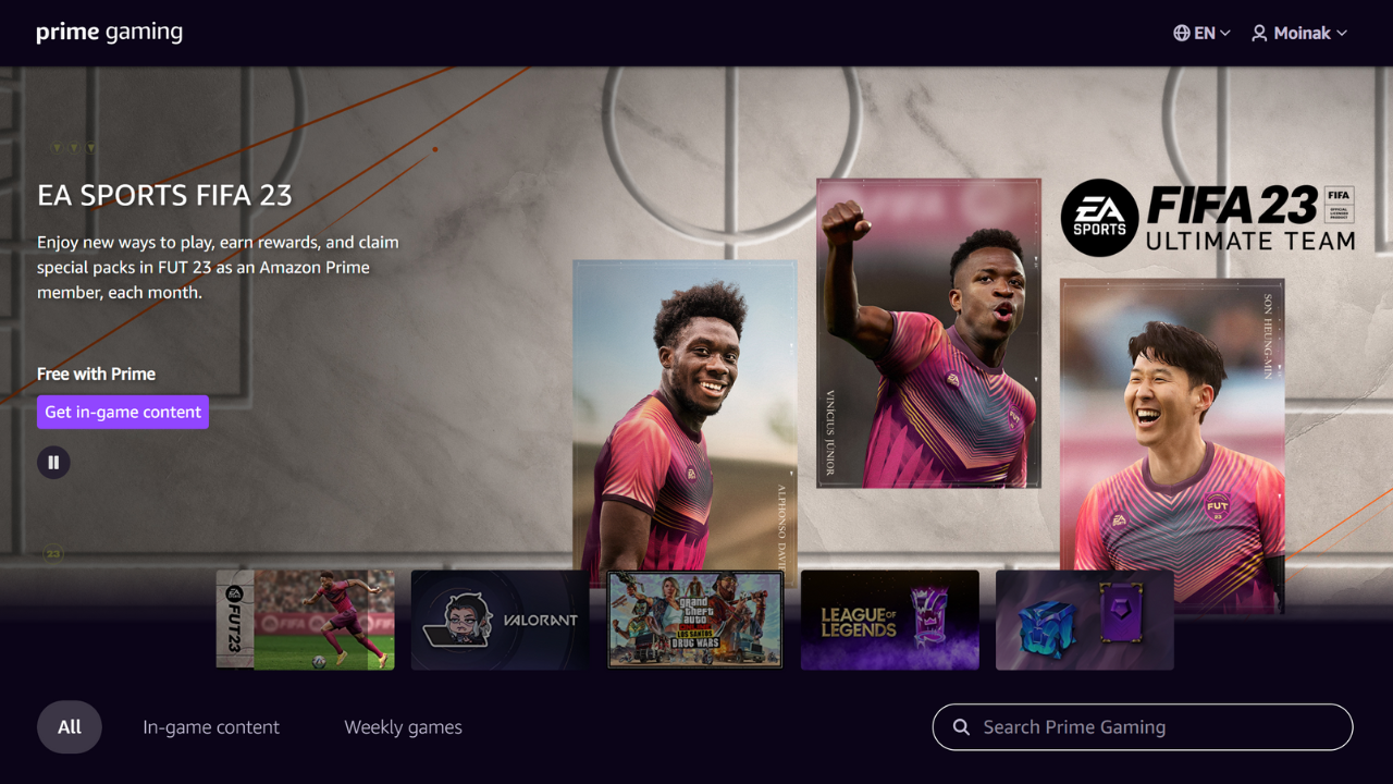 Amazon Prime Gaming March 2023 offers in India revealed; brings 7 free games, ingame loot