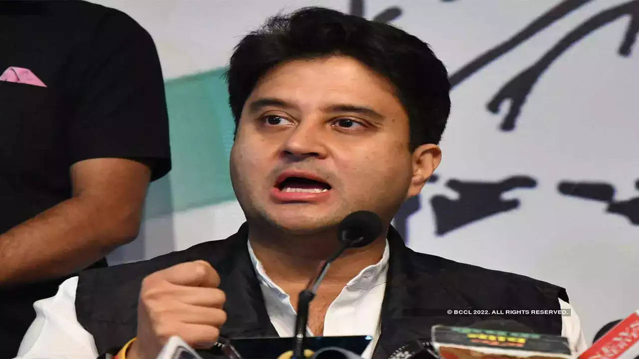 Union Aviation Minister Jyotiraditya Scindia