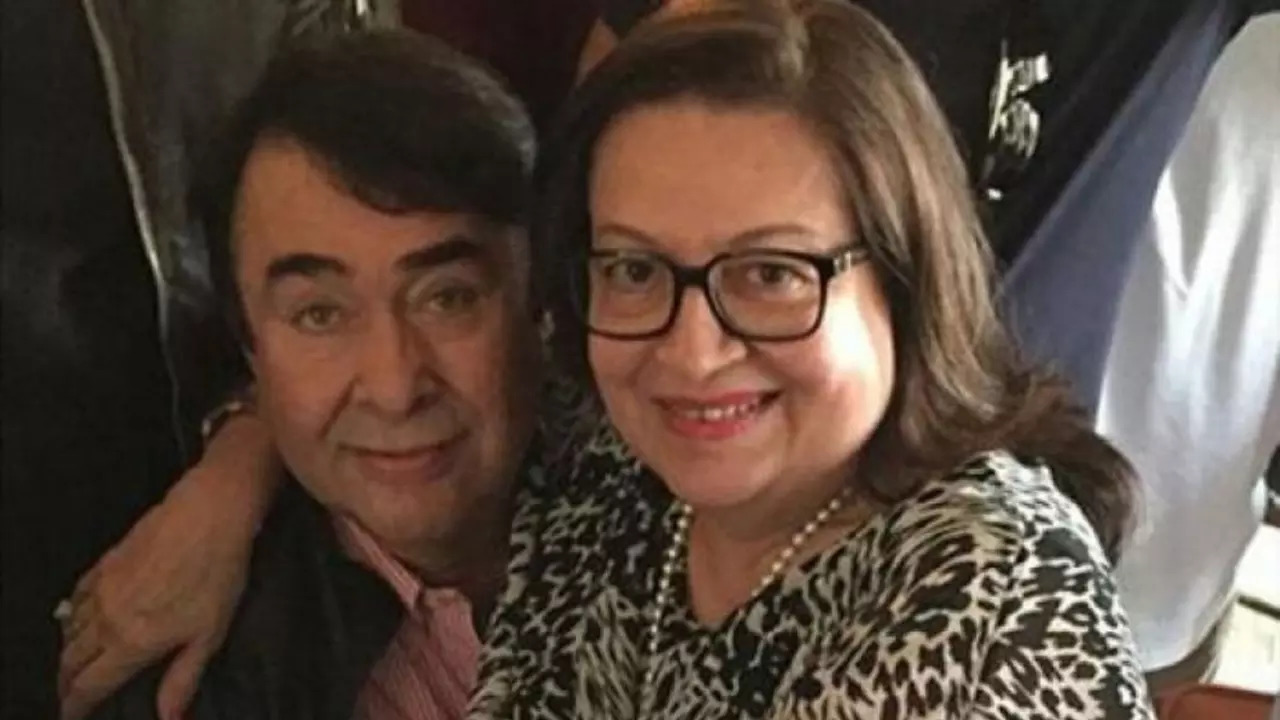 Randhir Kapoor and Babita back together