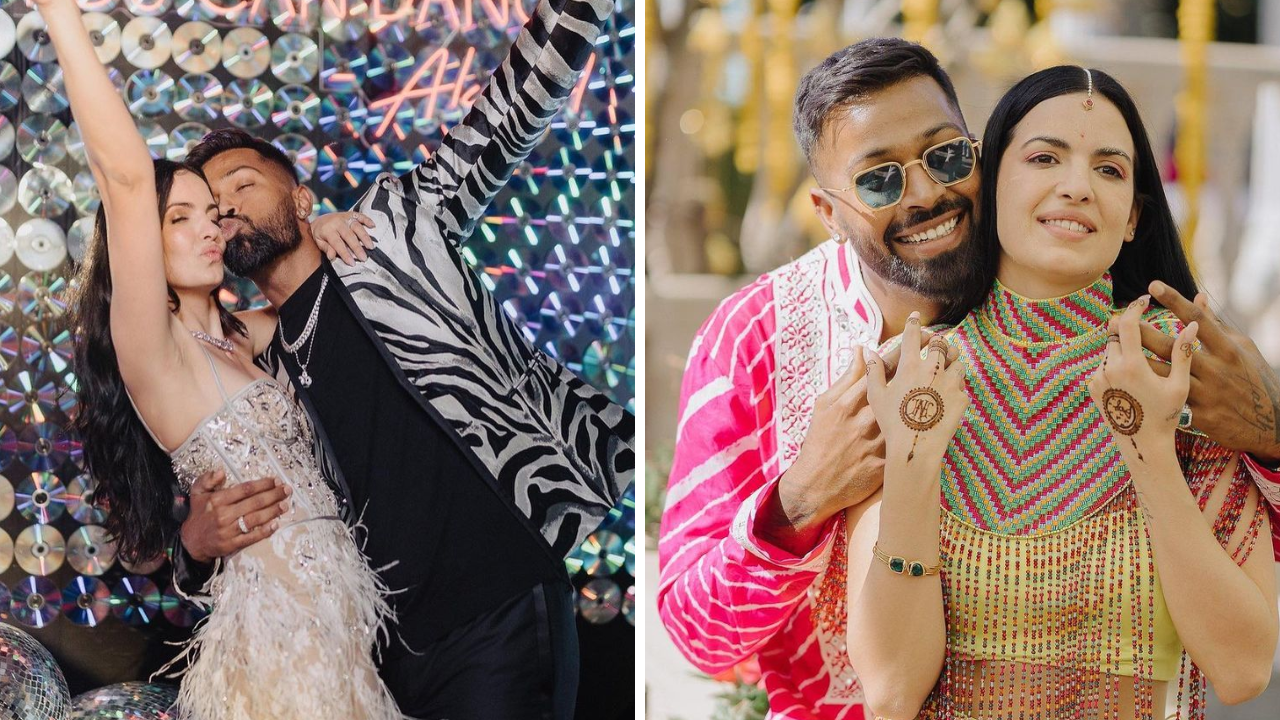 Hardik Pandya shares UNSEEN pics from wedding with Natasa Stankovic