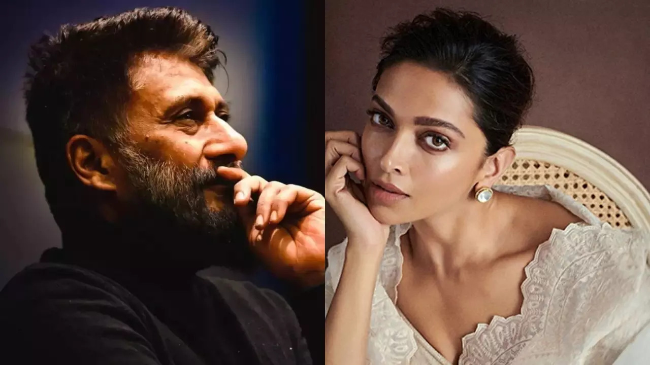 Vivek Agnihotri and Deepika Padukone