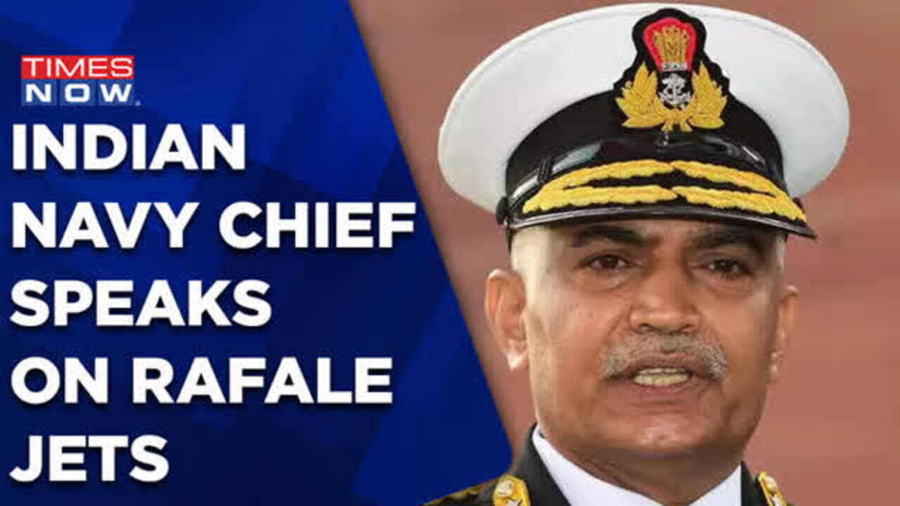 Indian Navy Chief On Rafale Jets, Says 'Want Aatamnirbhar Navy
