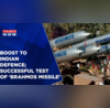 Boosts To Indian Military Successful Tests Of Brahmos Missile In Arabian Sea  Latest News  Times Now