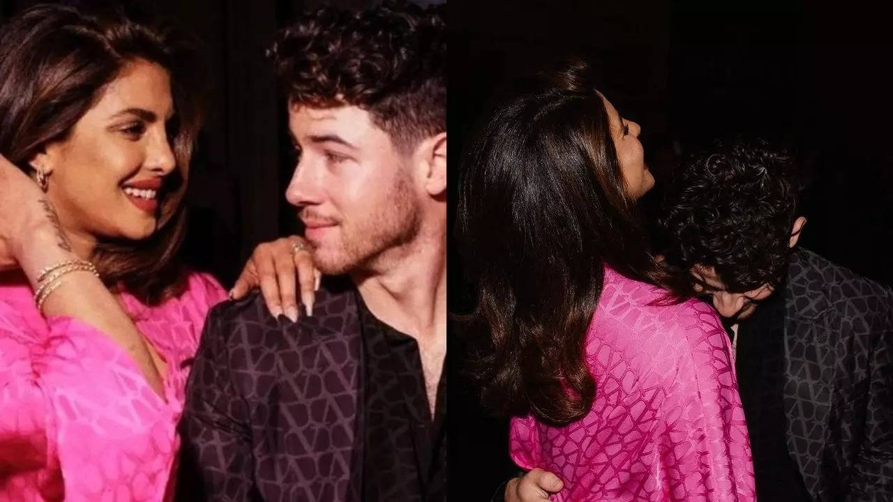 Priyanka Chopra cosies up to husband Nick Jonas in viral PICS from Paris Fashion Week. See inside