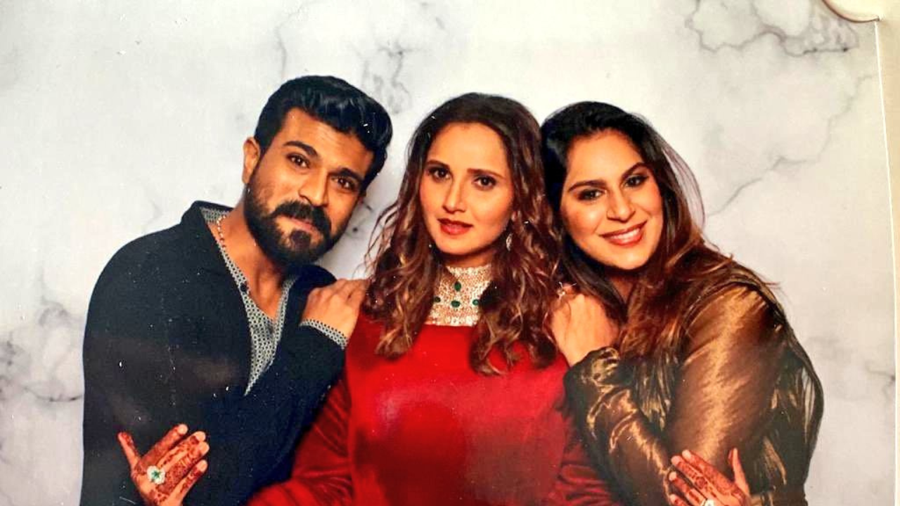 Ram Charan, Sania Mirza, Upasana Konidela