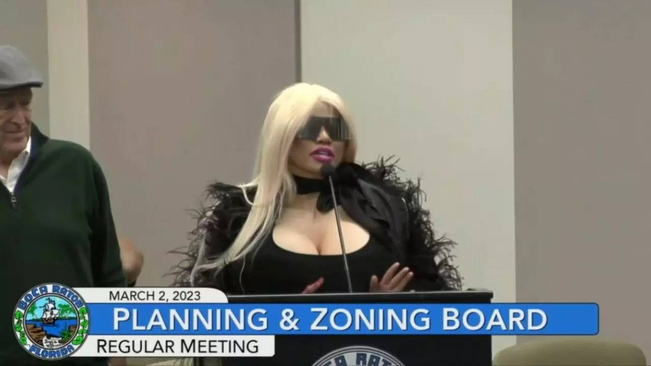 Ashley Cream requested a local board to declare March 10 as Sugar Daddy, Mommy Day | Courtesy: City of Boca Raton Planning and Zoning Board