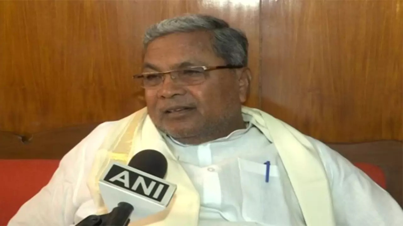 Former Karnataka CM Siddaramaiah