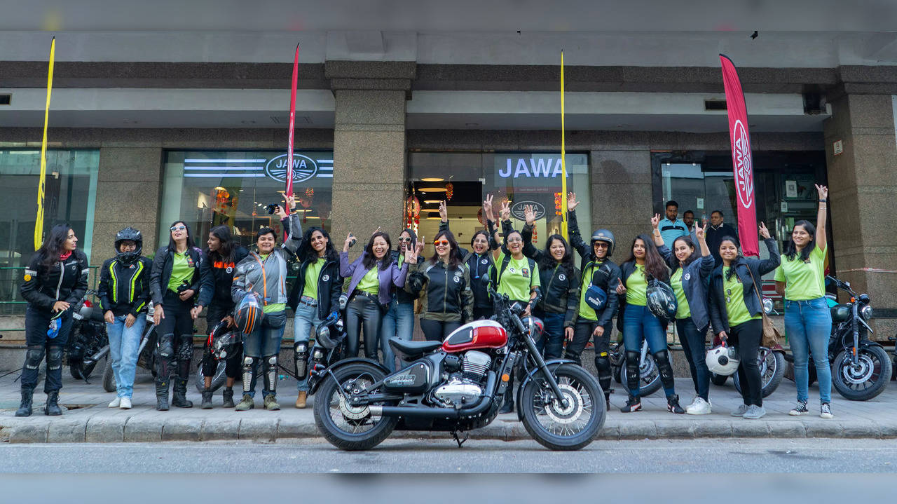 Jawa Yezdi Women Kommuniti - Women's Special Ride