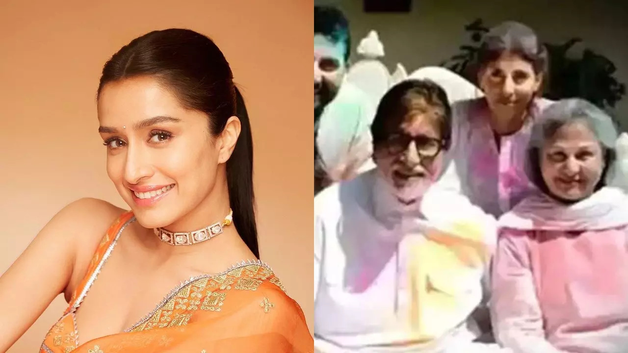 Shraddha Kapoor REVEALS what happened at Amitabh Bachchan's grand Holi party: People used to pick up each other...