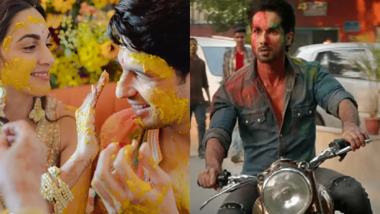 Shahid Kapoor Happy Holi Wishes: Shahid Kapoor channels inner Kabir Singh on Holi 2023. Fans joke 'Siddharth Malhotra ke ghar?'