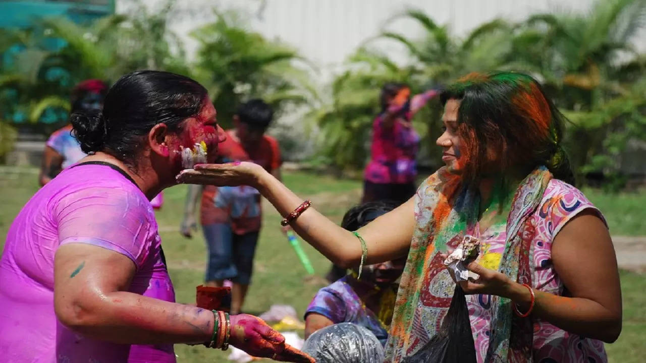 Holi celebrations