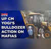 CM Yogis Crackdown On Mafia Continues  Mukhtar Ansaris Aides Bulldozed Guns  Cartridges Seized
