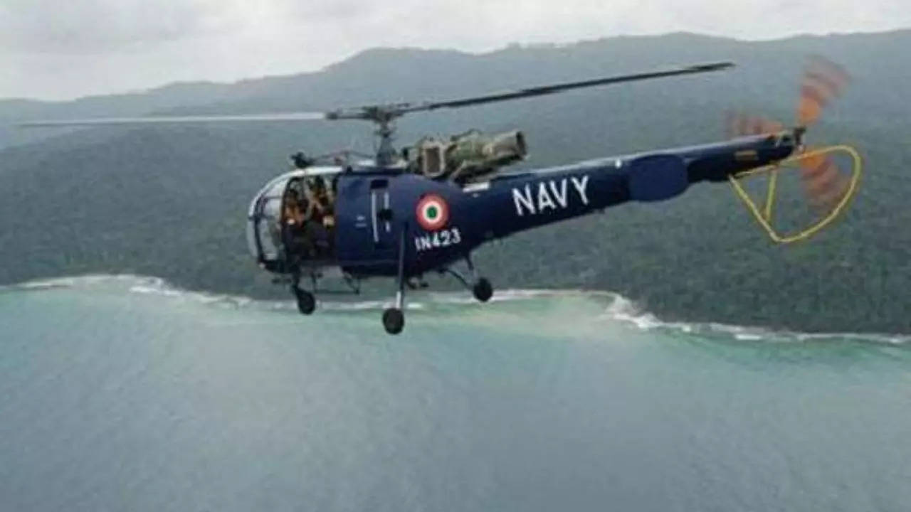 Indian Navy helicopter