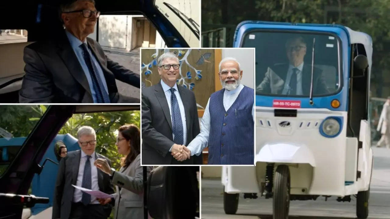 Bill Gates India Visit