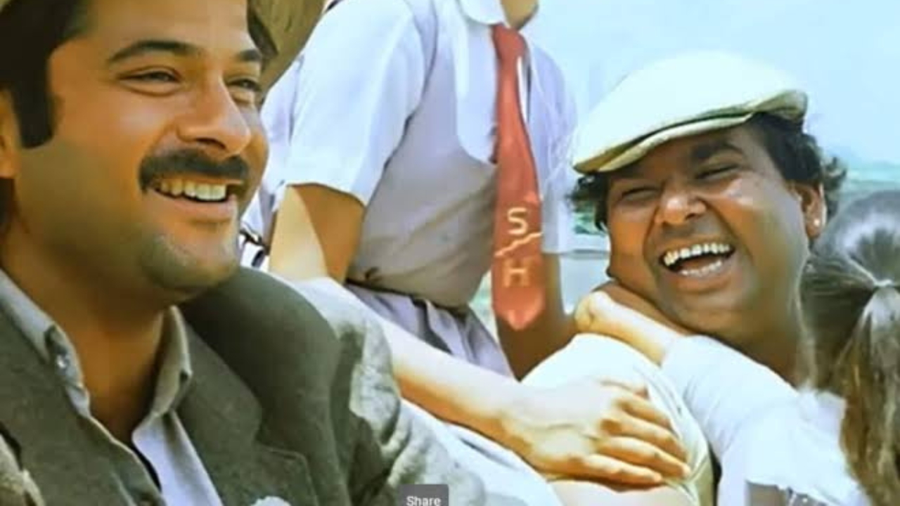 Satish Kaushik from a scene in Mr India