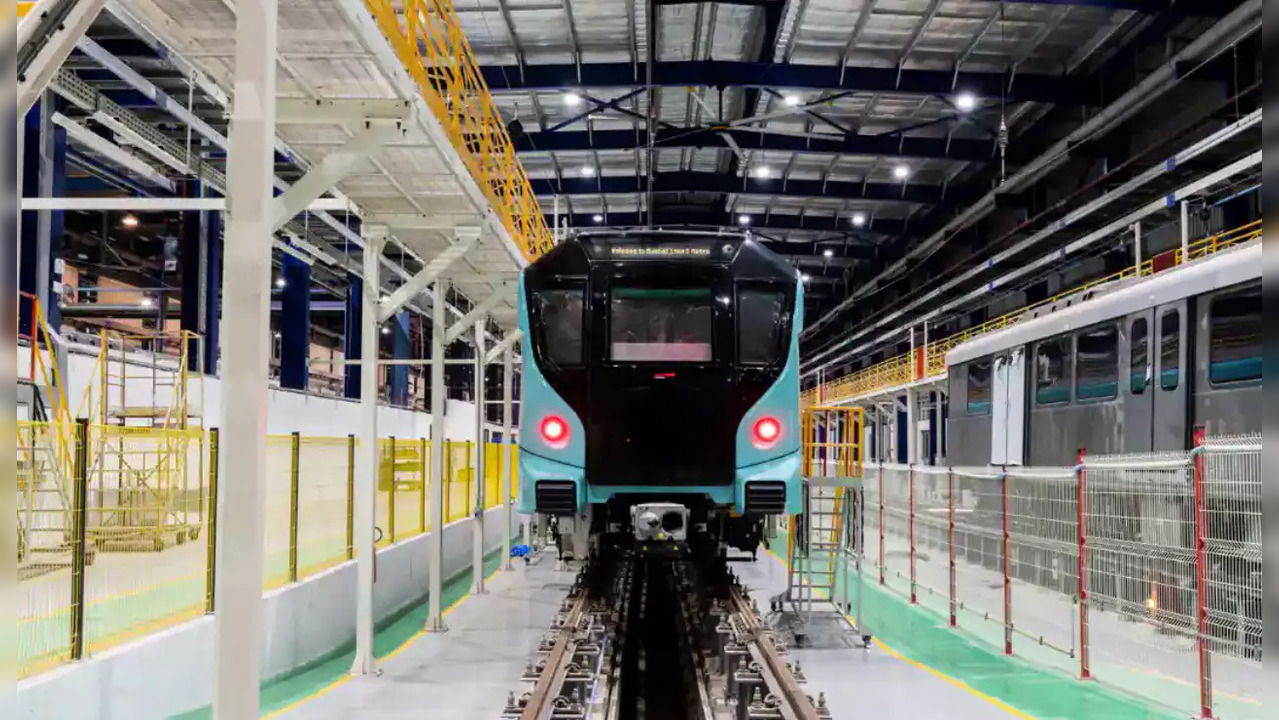 Alstom is providing Metro cars for Mumbai Metro 3. | Photo: Alstom