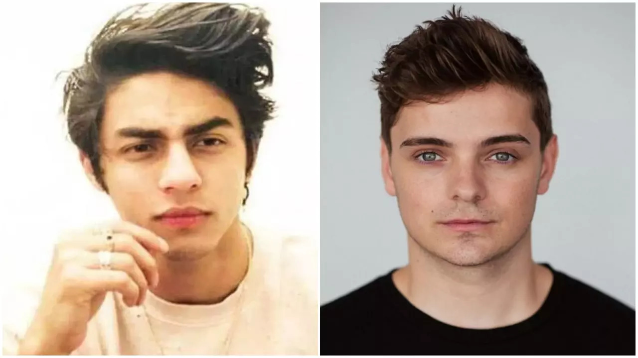 Aryan Khan meets Martin Garrix