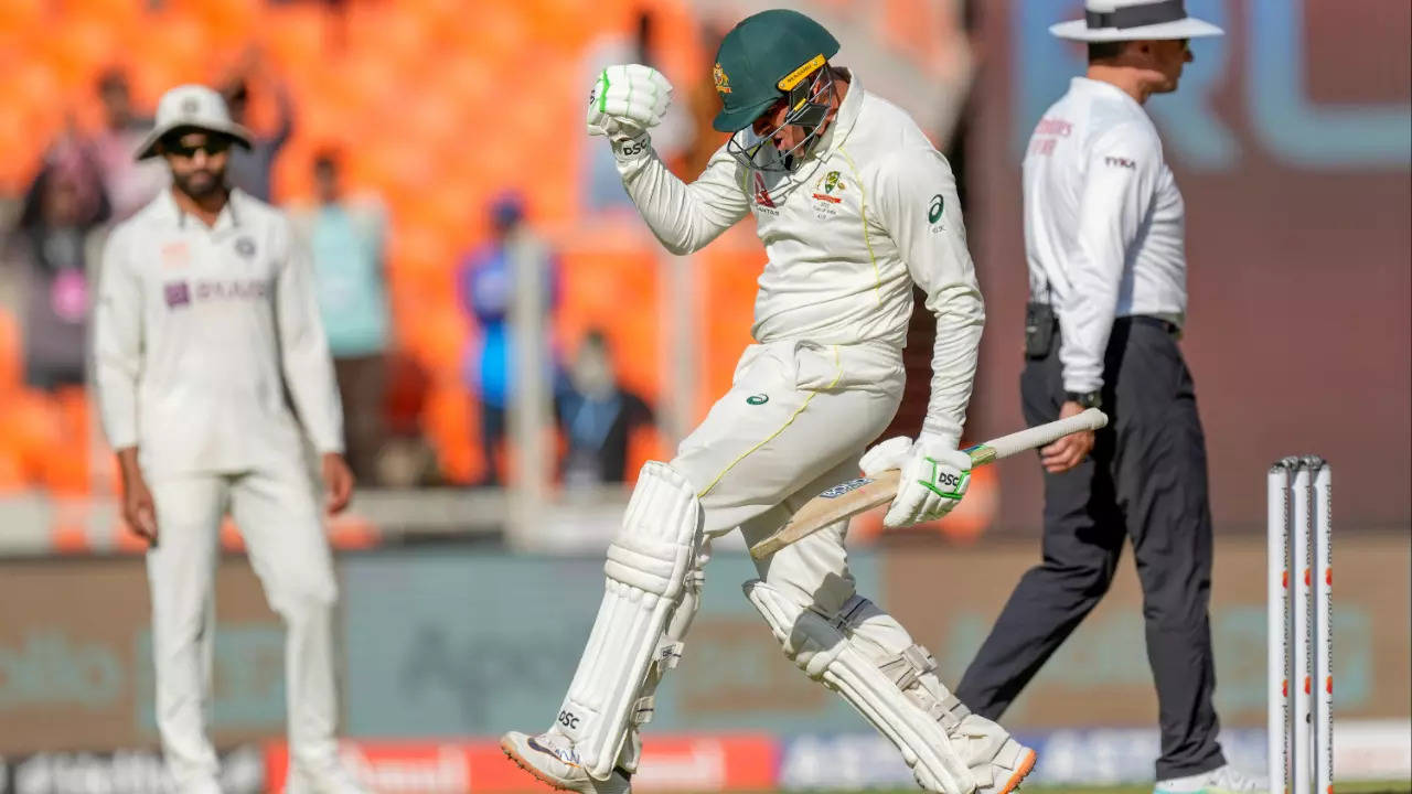 Usman Khawaja IND vs AUS 4th Test Day 1